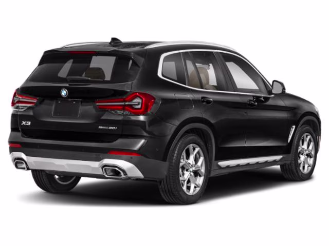 2024 Black Sapphire Metallic BMW X3 sDrive30i RWD SUV