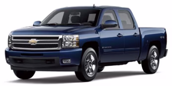 2009 Silver Birch Metallic Chevrolet Silverado 1500 LTZ 4X4 Truck