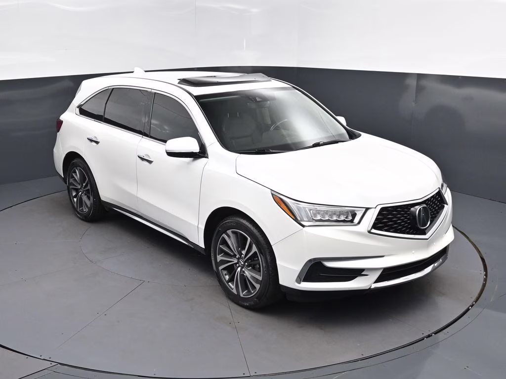 2020 White Acura MDX Technology AWD SUV