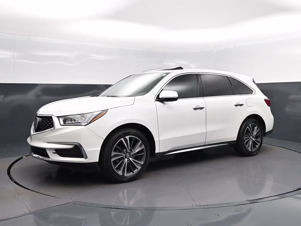2020 White Acura MDX Technology AWD SUV