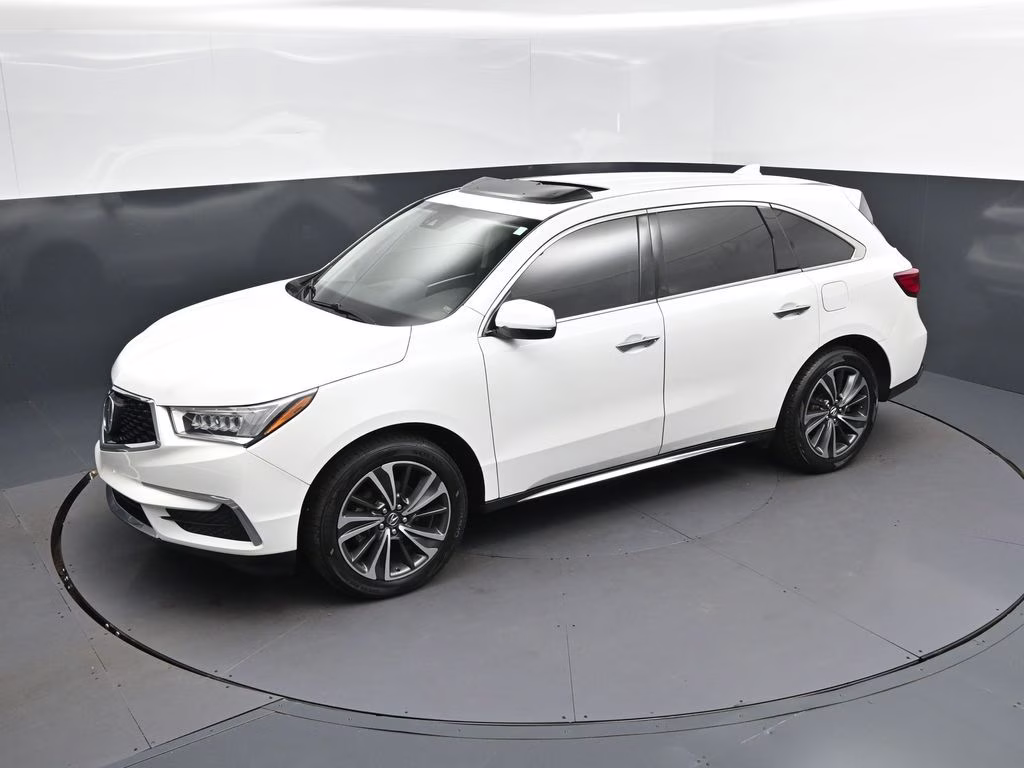 2020 White Acura MDX Technology AWD SUV