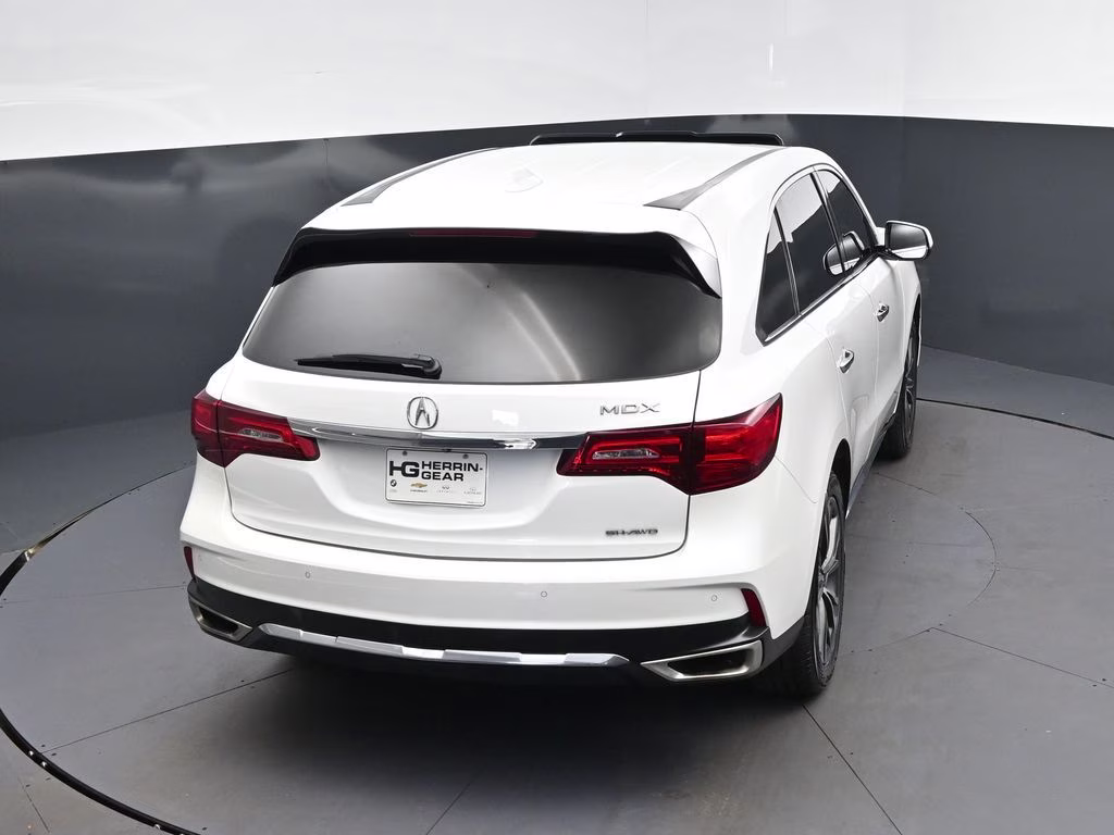 2020 White Acura MDX Technology AWD SUV
