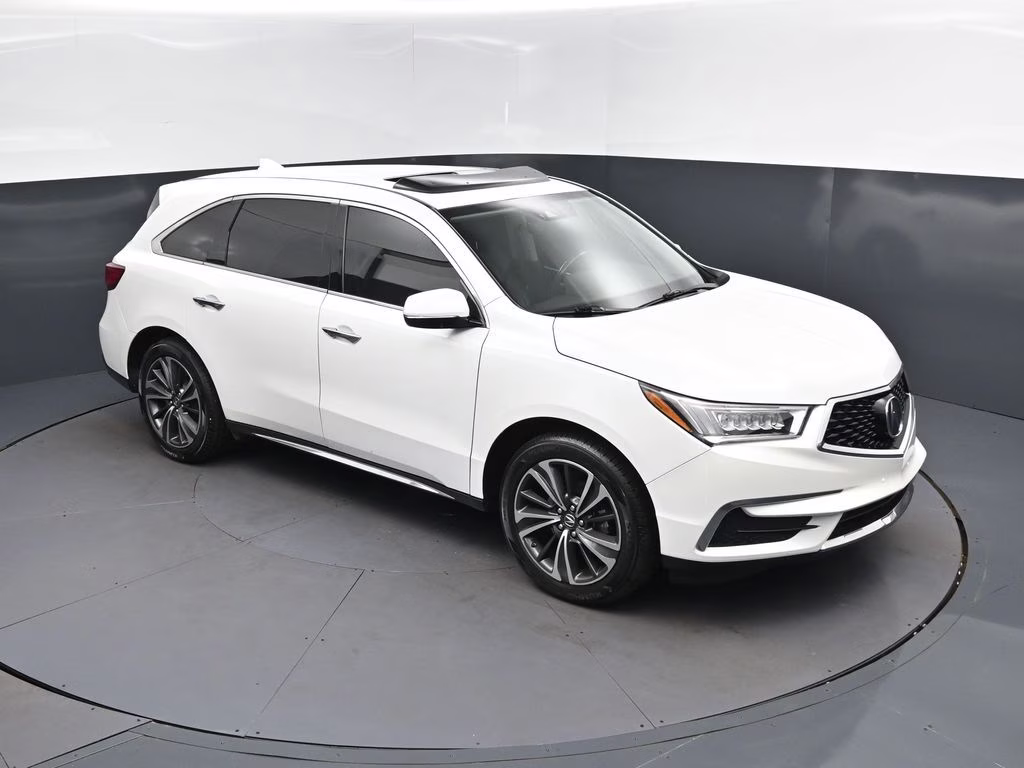 2020 White Acura MDX Technology AWD SUV