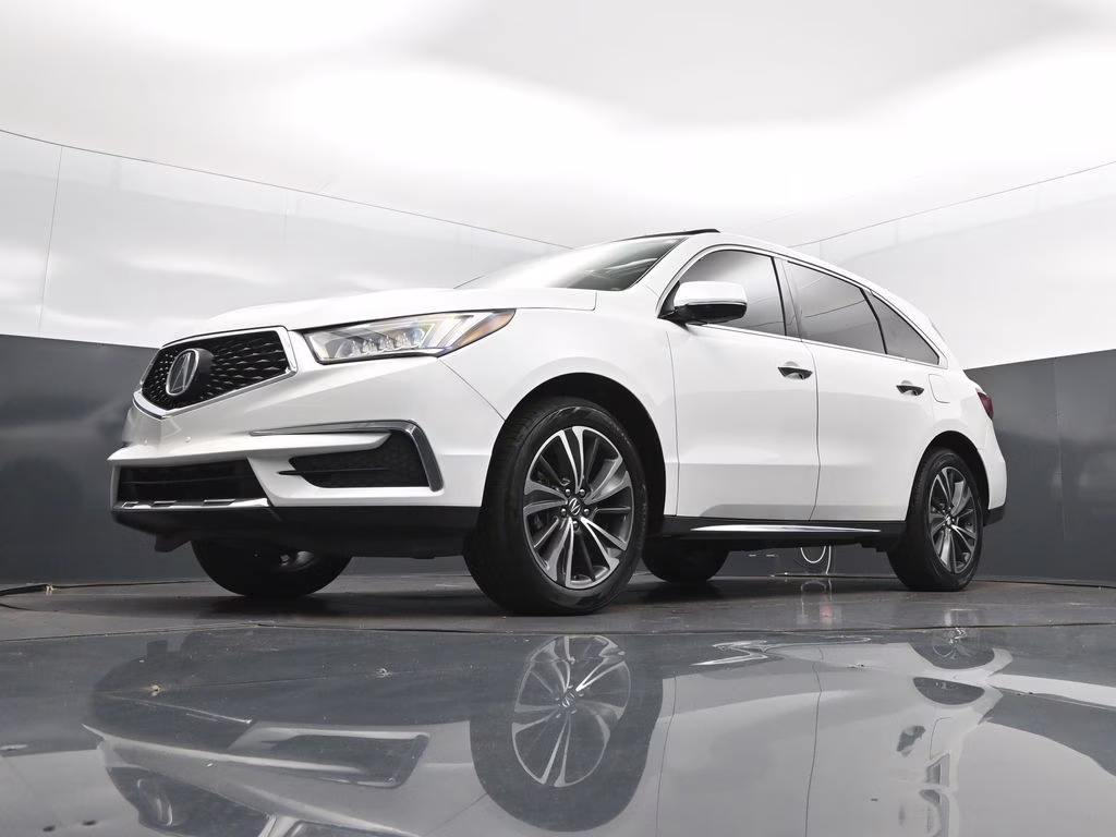 2020 White Acura MDX Technology AWD SUV