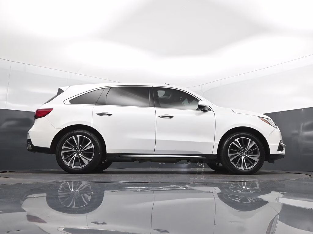 2020 White Acura MDX Technology AWD SUV