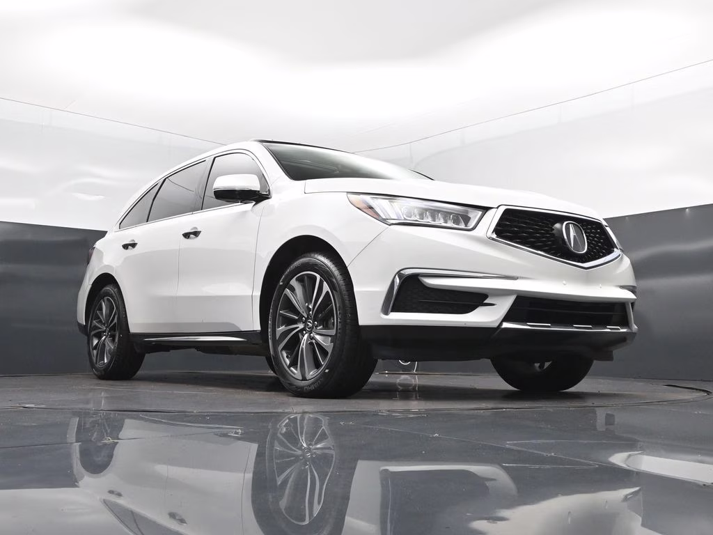 2020 White Acura MDX Technology AWD SUV