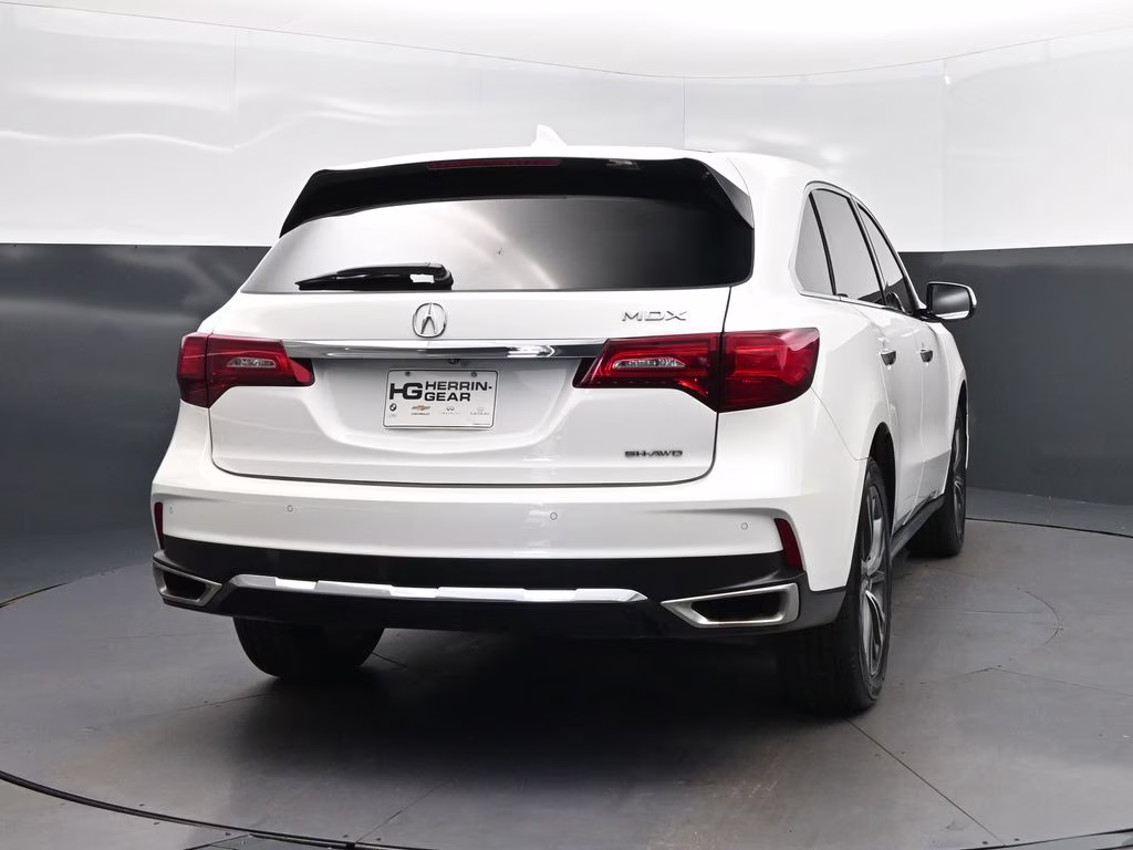 2020 White Acura MDX Technology AWD SUV