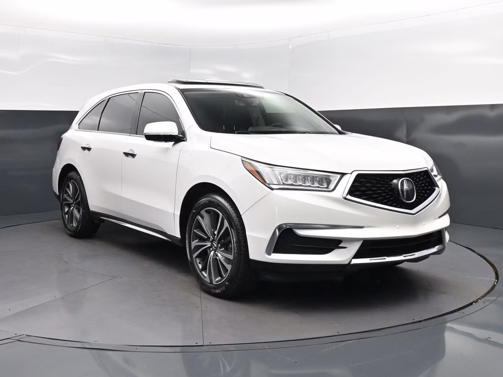 2020 White Acura MDX Technology AWD SUV