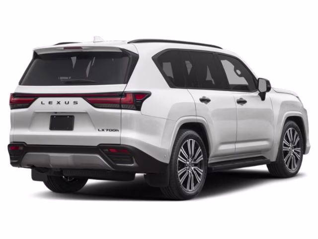 2026 White Lexus LX 700h Luxury 4X4 SUV