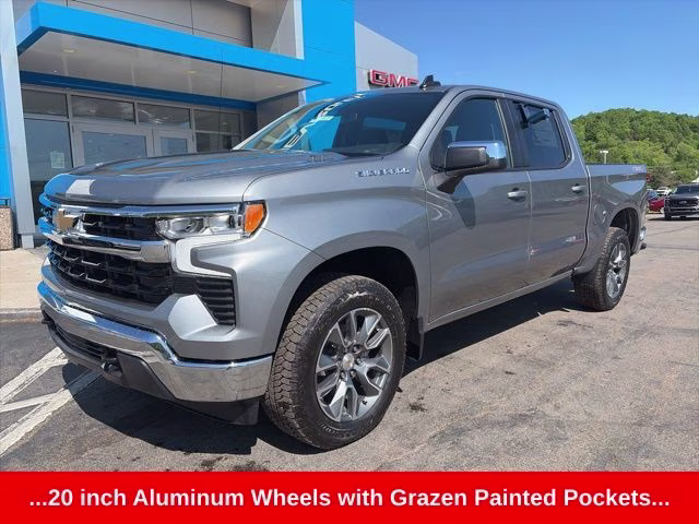 2026 Sterling Gray Metallic Chevrolet Silverado 1500 LT 4X4 Truck
