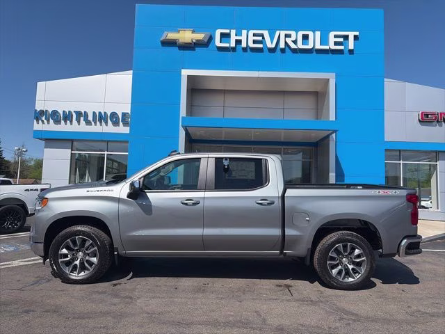 2026 Sterling Gray Metallic Chevrolet Silverado 1500 LT 4X4 Truck