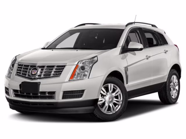 2015 Platinum Ice Tricoat Cadillac SRX Luxury FWD SUV