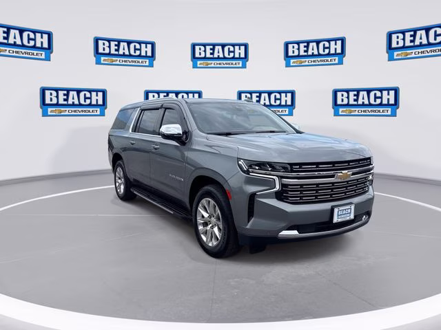 2021 Steel Metallic Chevrolet Suburban Premier 4X4 SUV