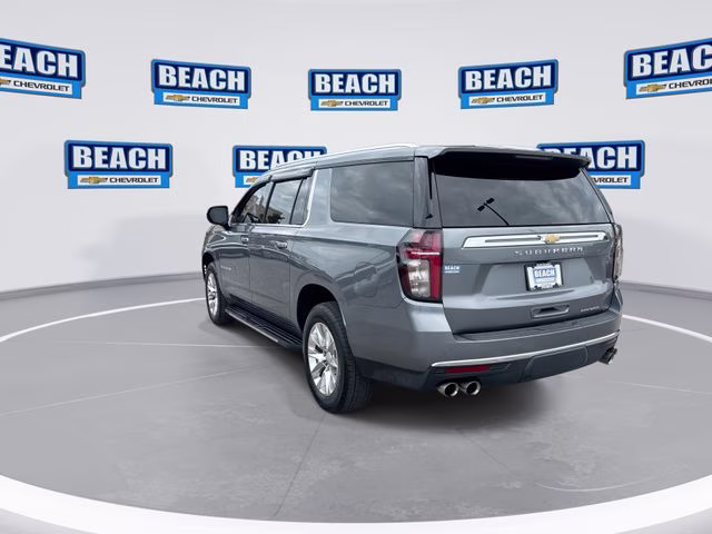 2021 Steel Metallic Chevrolet Suburban Premier 4X4 SUV