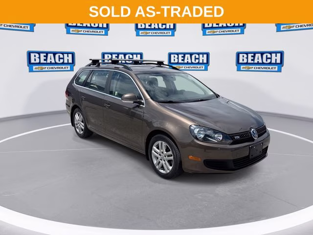 2014 Moonrock Silver Metallic Volkswagen Jetta SportWagen 2.0L TDI FWD Crossover