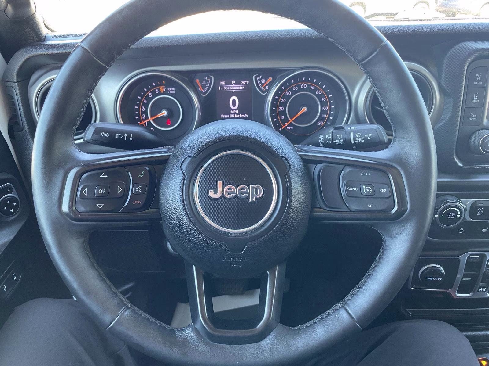 2018 Bright White Clearcoat Jeep Wrangler Sport S 4X4 SUV
