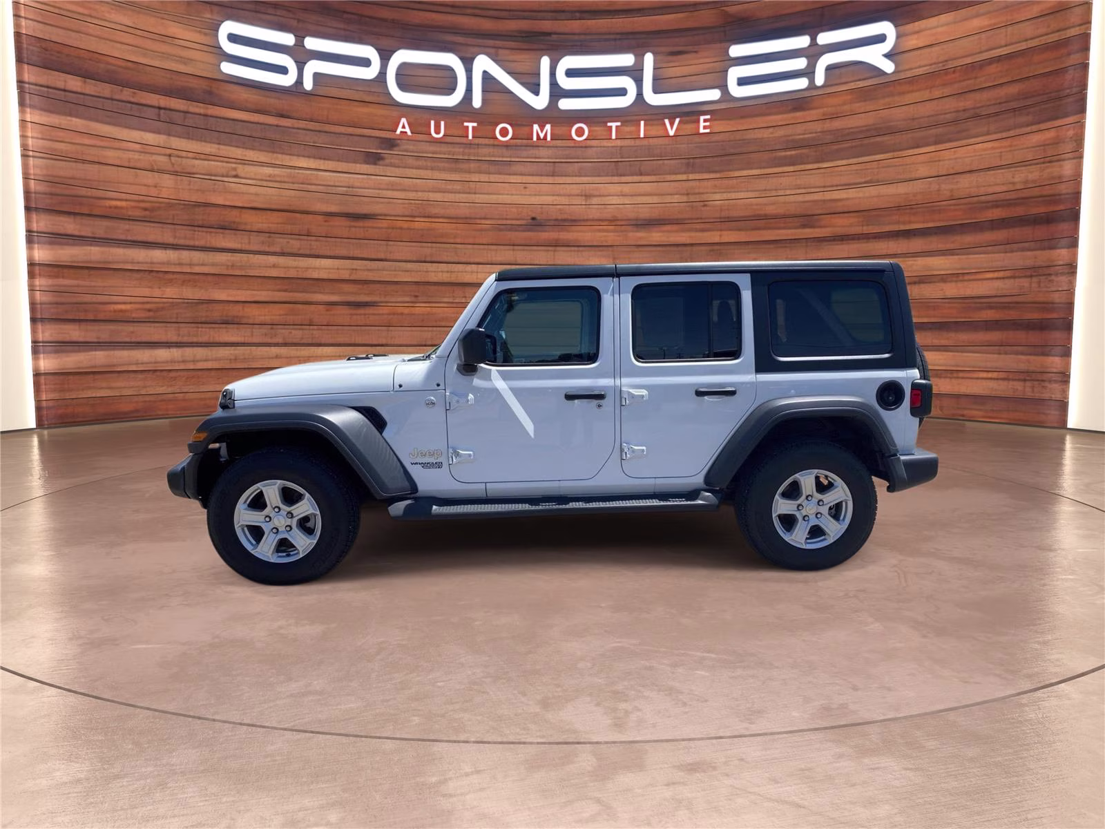 2018 Bright White Clearcoat Jeep Wrangler Sport S 4X4 SUV