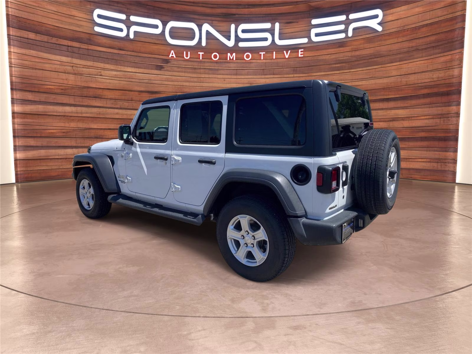 2018 Bright White Clearcoat Jeep Wrangler Sport S 4X4 SUV