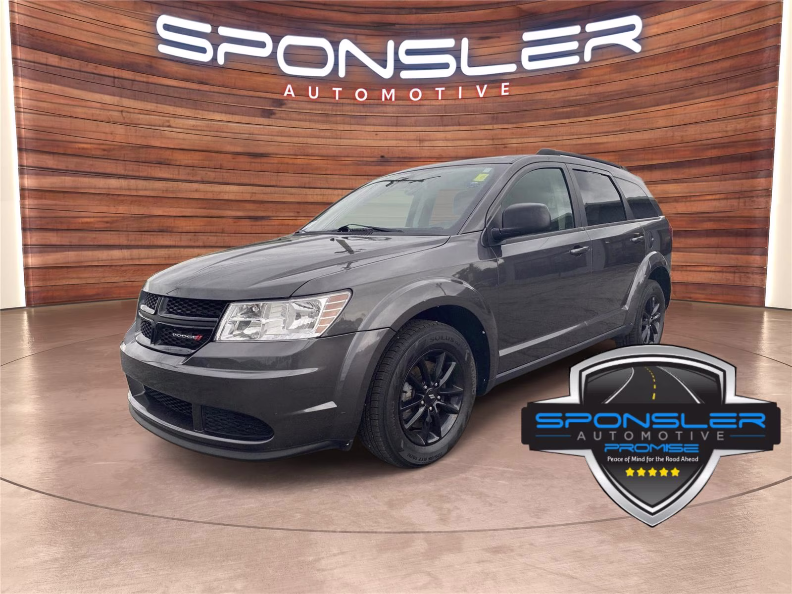 2020 Granite Pearlcoat Dodge Journey SE Value FWD SUV