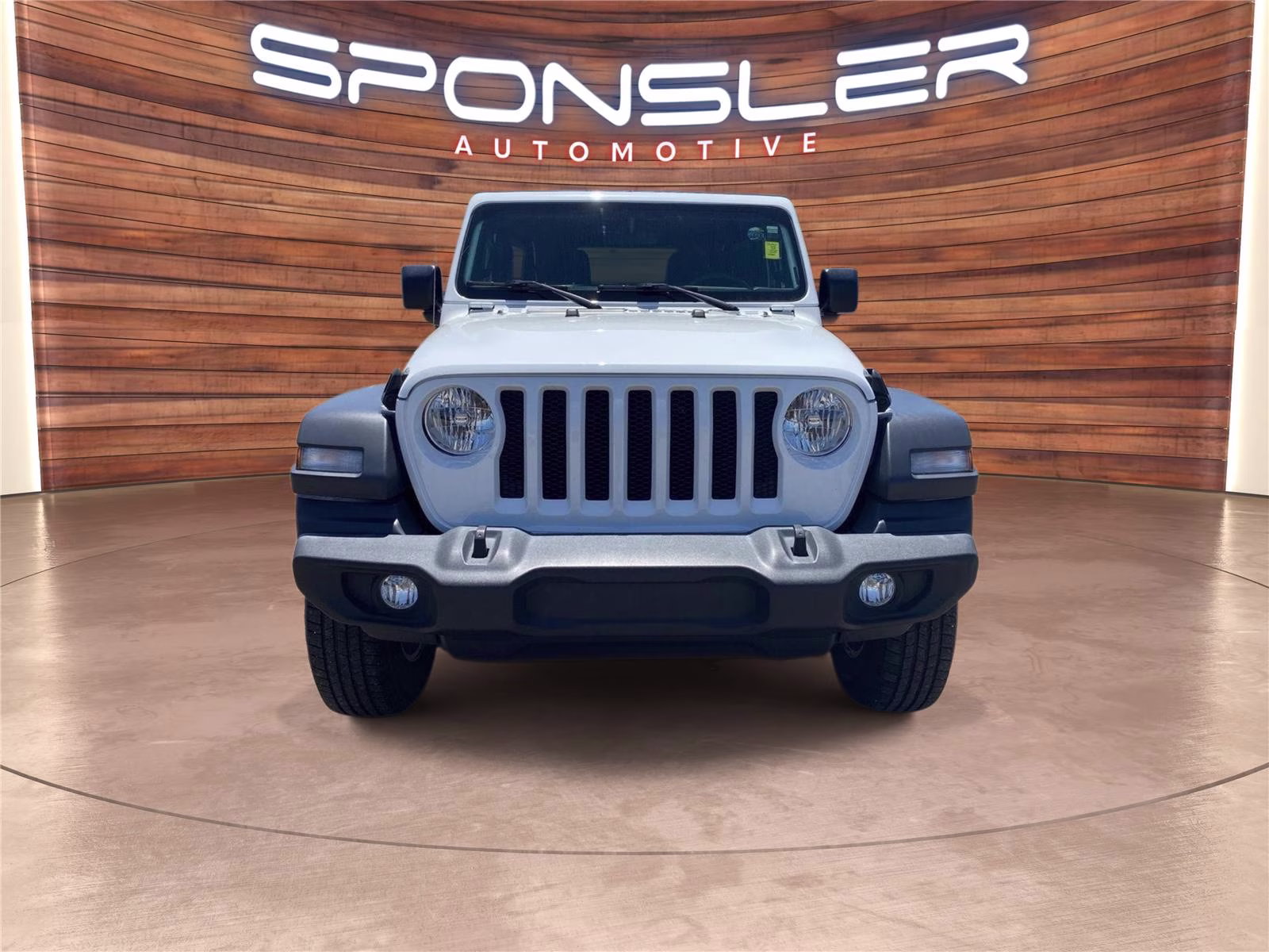 2018 Bright White Clearcoat Jeep Wrangler Sport S 4X4 SUV
