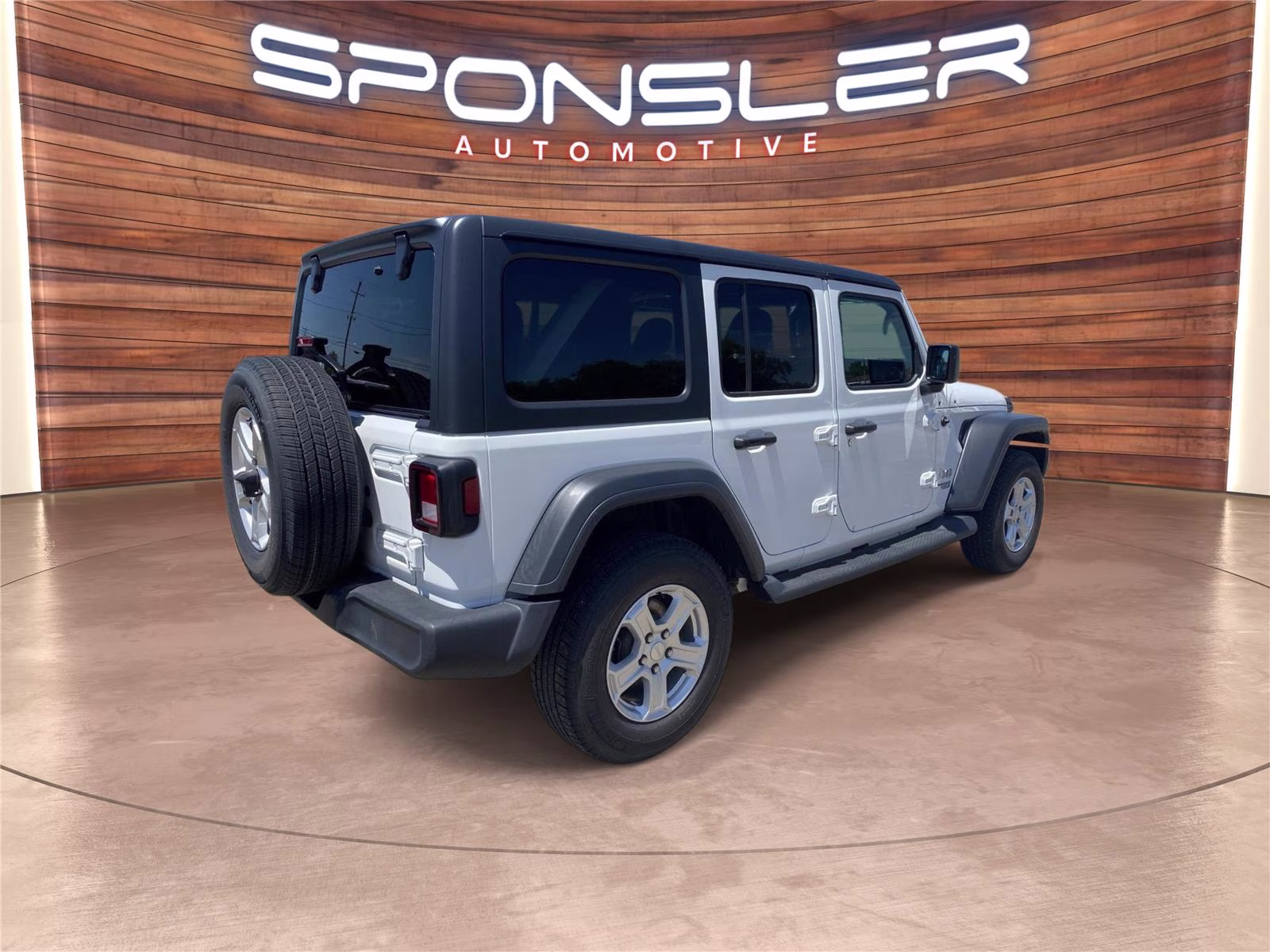 2018 Bright White Clearcoat Jeep Wrangler Sport S 4X4 SUV