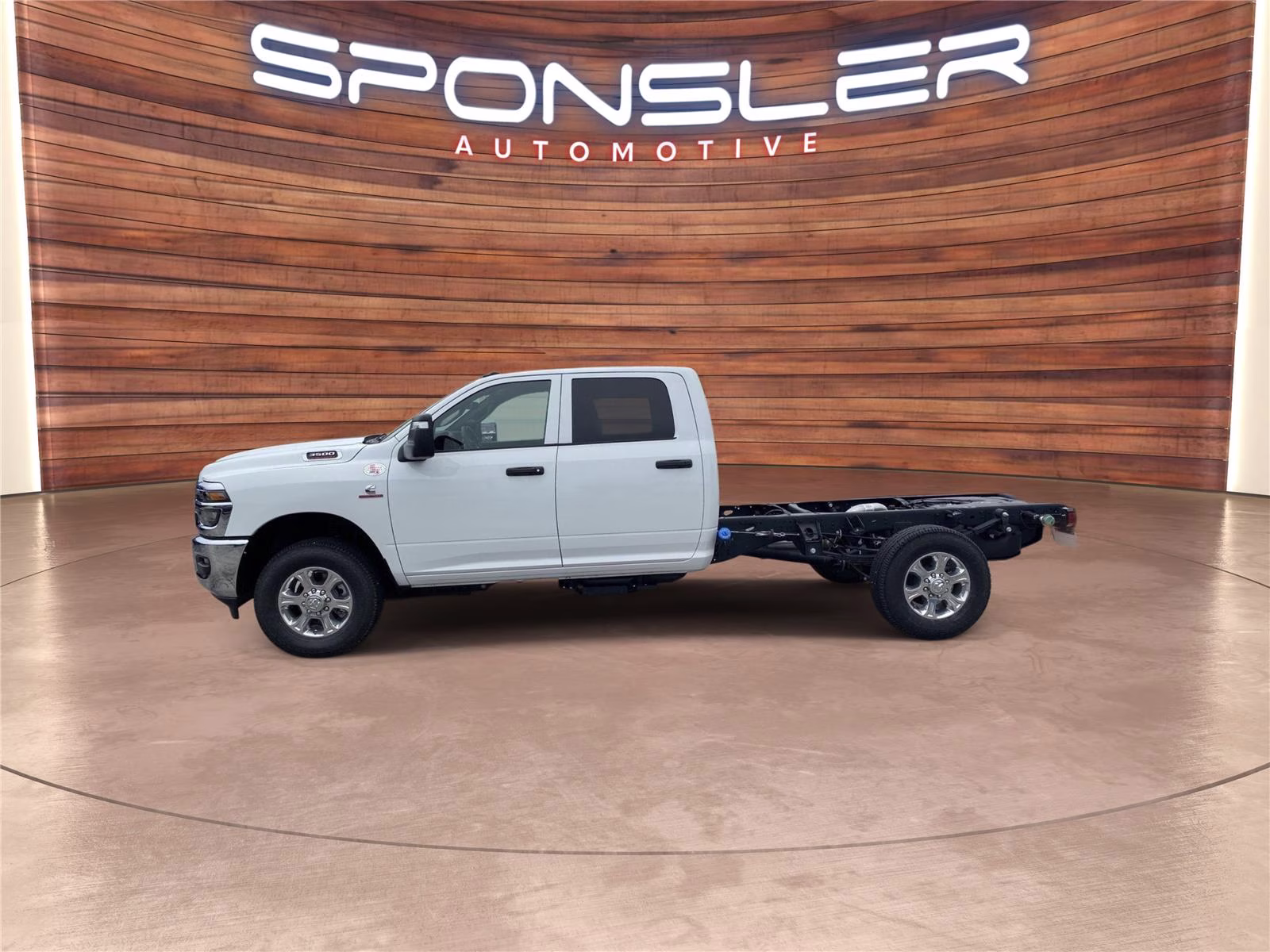 2026 Bright White Clearcoat Ram 3500 Chassis Cab Tradesman 4X4 Truck