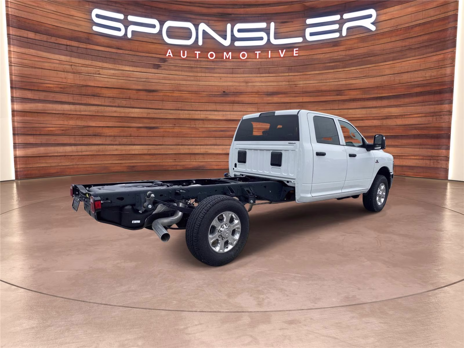 2026 Bright White Clearcoat Ram 3500 Chassis Cab Tradesman 4X4 Truck