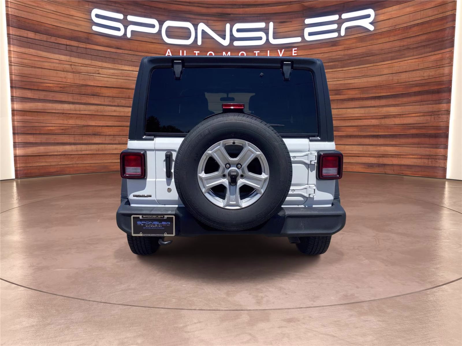 2018 Bright White Clearcoat Jeep Wrangler Sport S 4X4 SUV