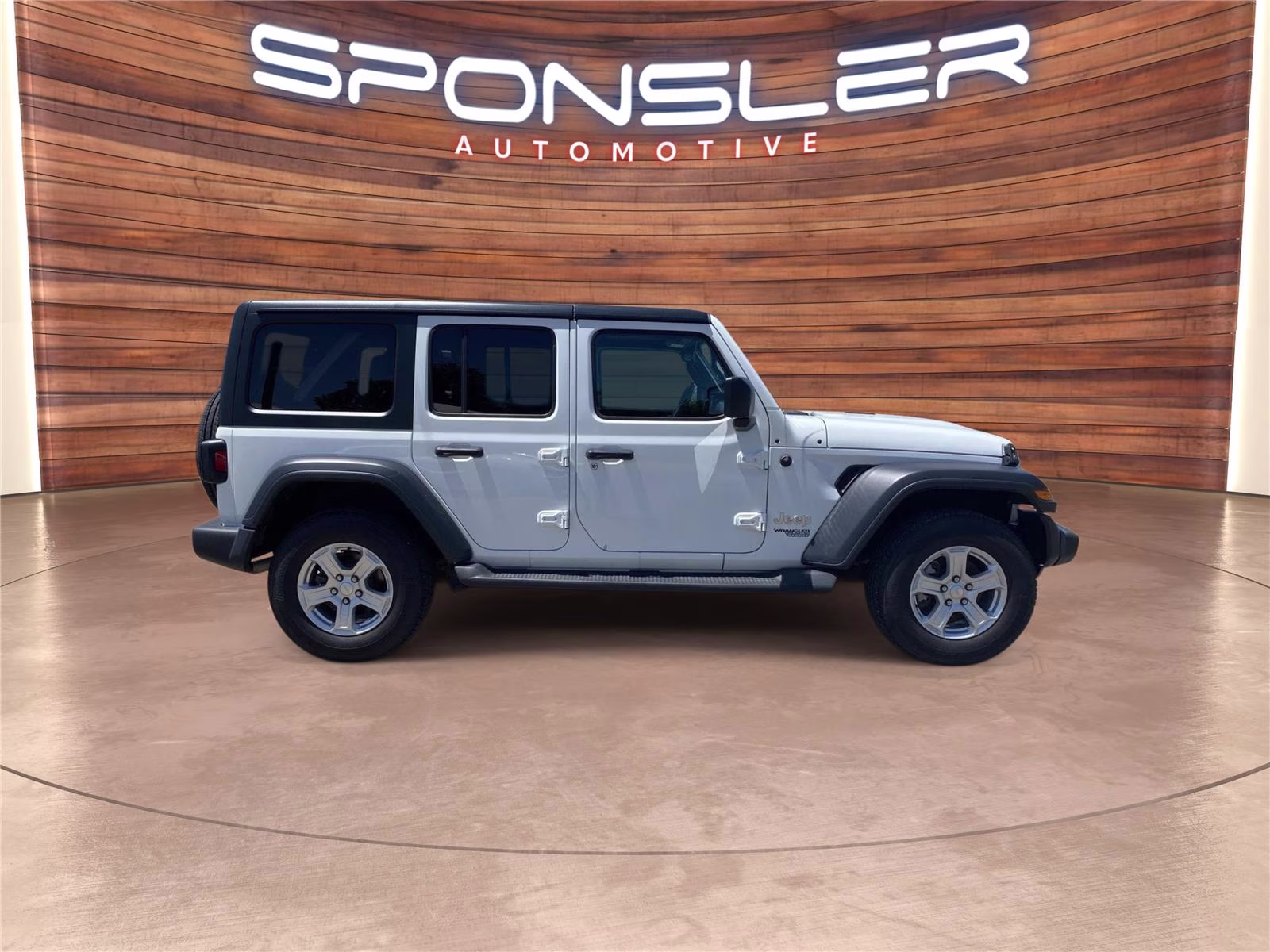 2018 Bright White Clearcoat Jeep Wrangler Sport S 4X4 SUV