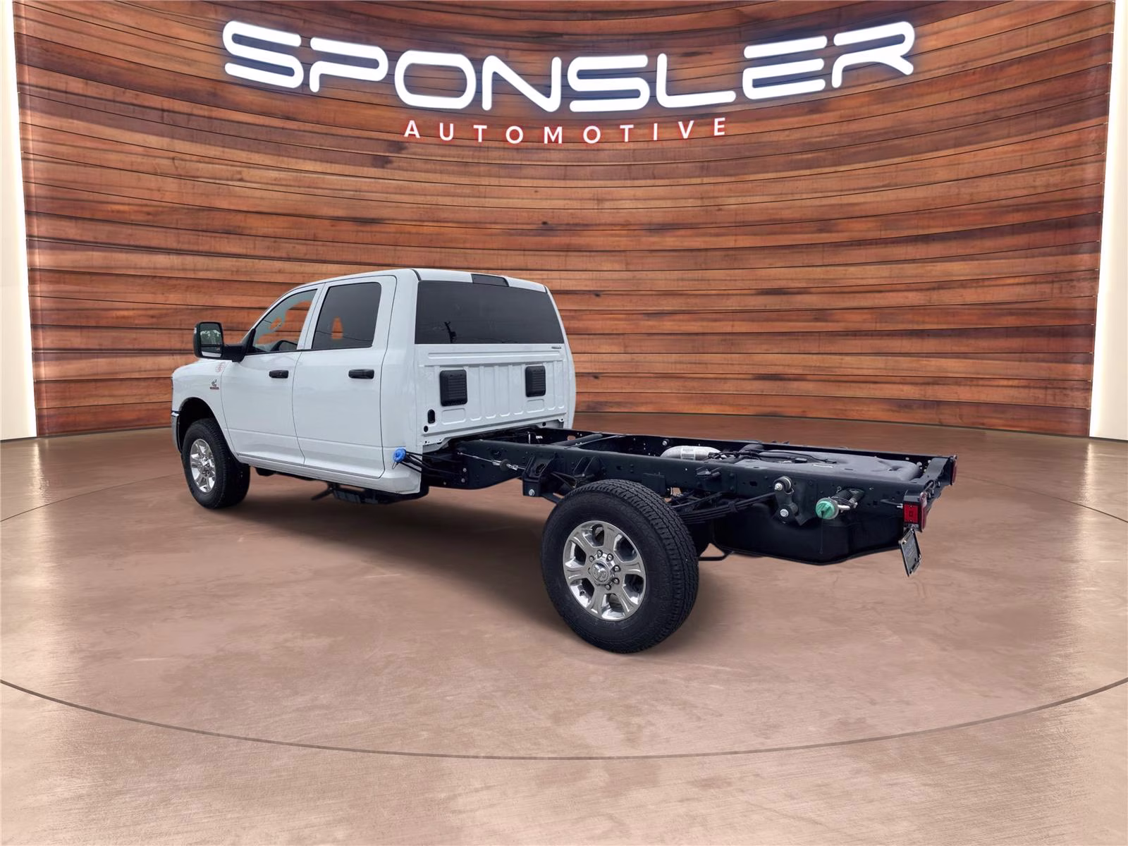 2026 Bright White Clearcoat Ram 3500 Chassis Cab Tradesman 4X4 Truck