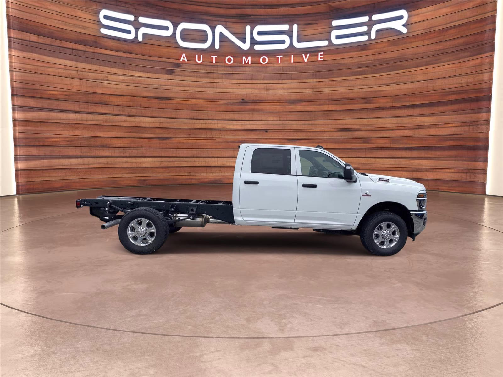 2026 Bright White Clearcoat Ram 3500 Chassis Cab Tradesman 4X4 Truck