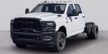 2026 Bright White Clearcoat Ram 3500 Chassis Cab Tradesman 4X4 Truck