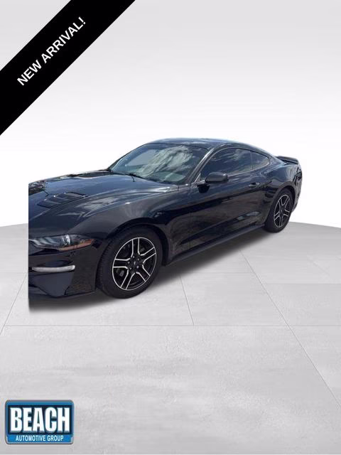 2018 Shadow Black Ford Mustang EcoBoost RWD Coupe