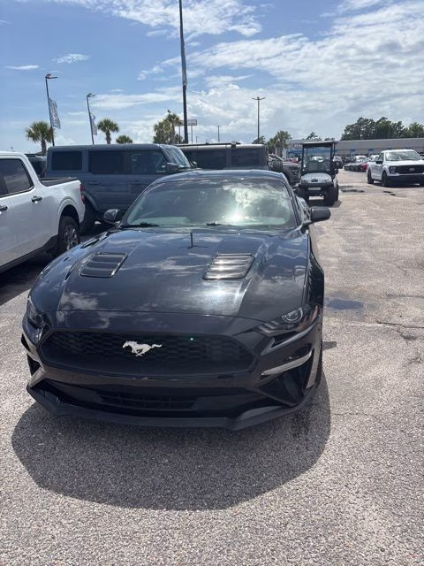 2018 Shadow Black Ford Mustang EcoBoost RWD Coupe