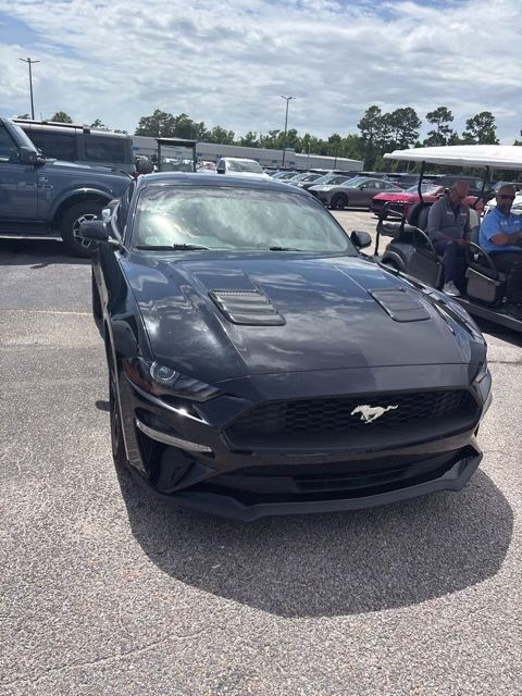 2018 Shadow Black Ford Mustang EcoBoost RWD Coupe
