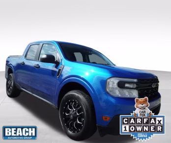 2022 Blue Metallic Ford Maverick XL FWD Truck
