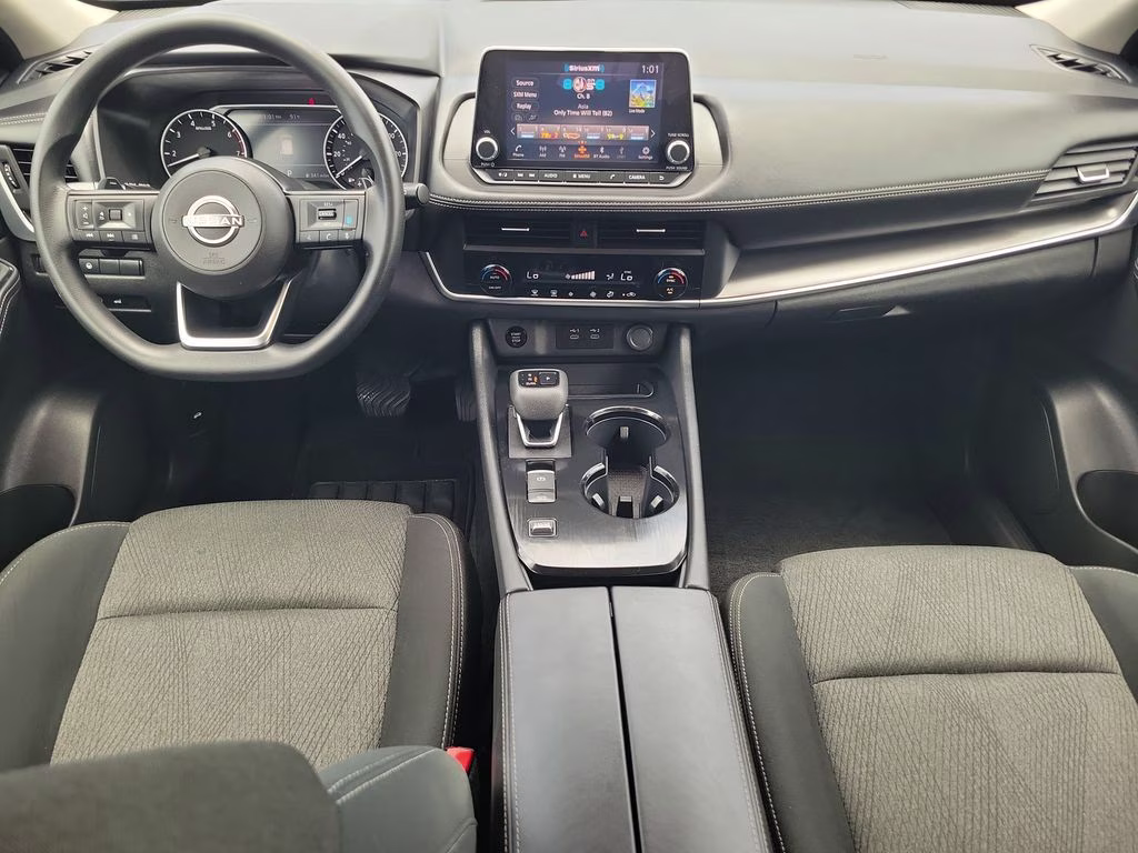 2024 Baja Storm Metallic Nissan Rogue SV FWD SUV