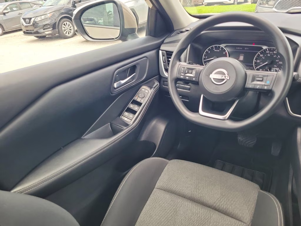 2024 Baja Storm Metallic Nissan Rogue SV FWD SUV
