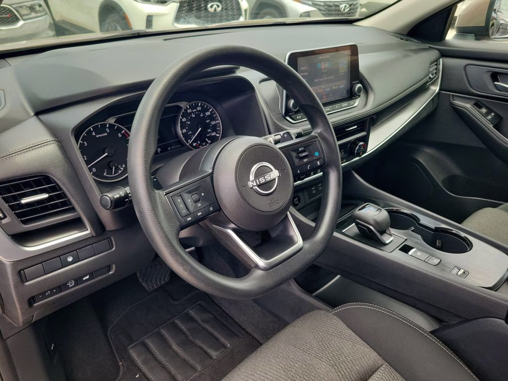 2024 Baja Storm Metallic Nissan Rogue SV FWD SUV