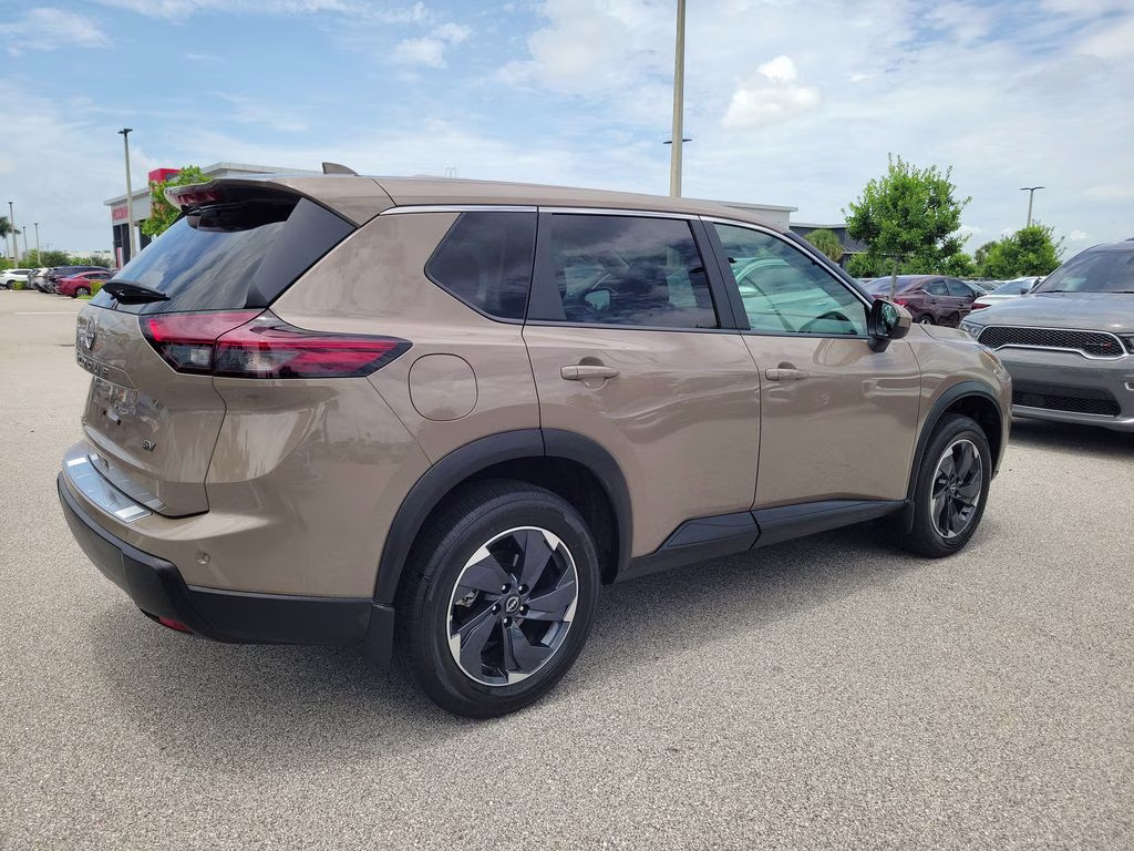 2024 Baja Storm Metallic Nissan Rogue SV FWD SUV