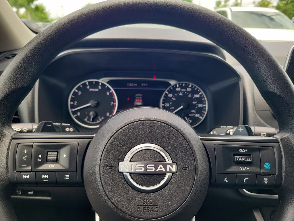 2024 Baja Storm Metallic Nissan Rogue SV FWD SUV