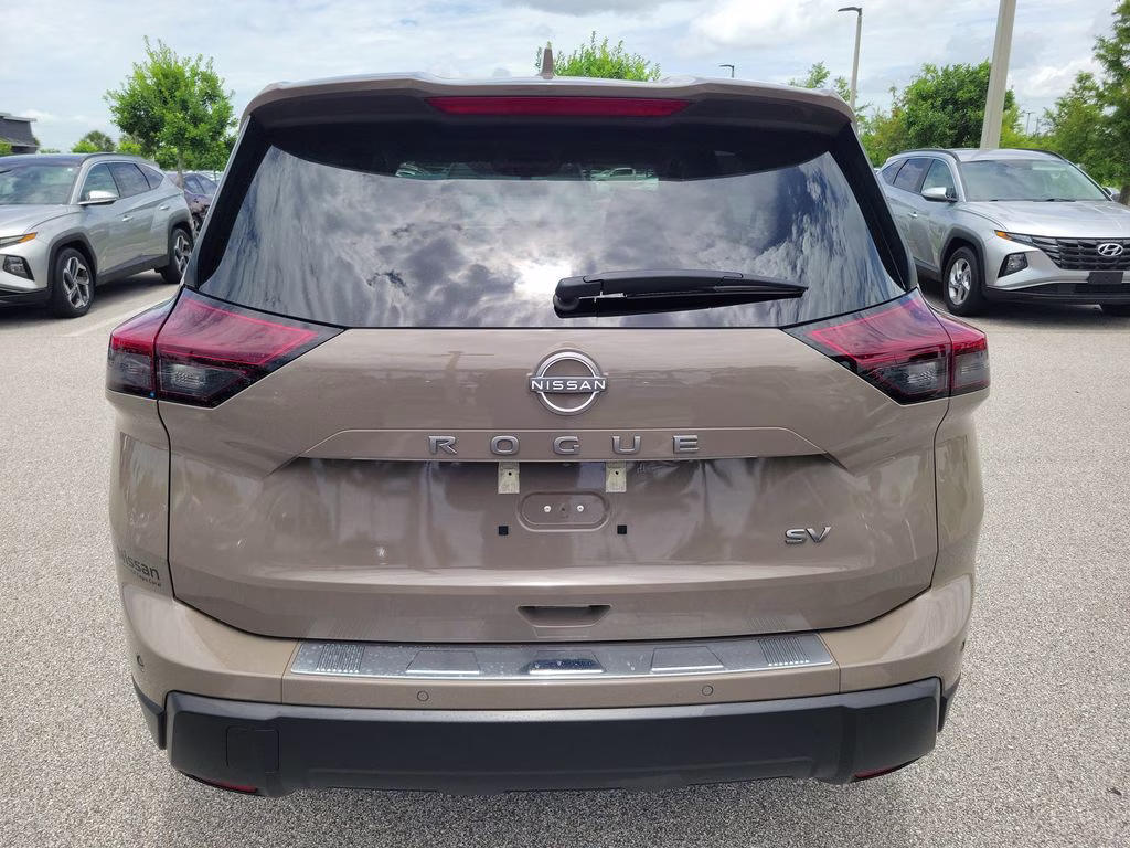 2024 Baja Storm Metallic Nissan Rogue SV FWD SUV