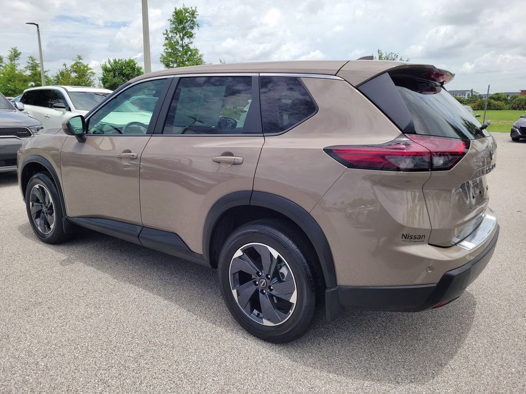 2024 Baja Storm Metallic Nissan Rogue SV FWD SUV