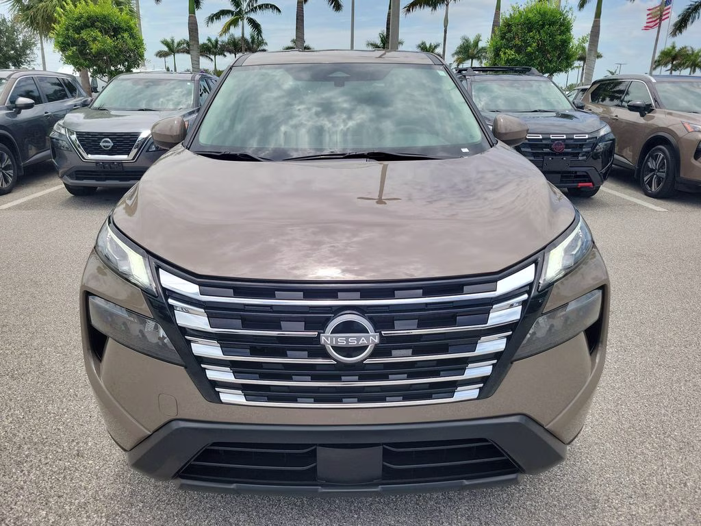 2024 Baja Storm Metallic Nissan Rogue SV FWD SUV