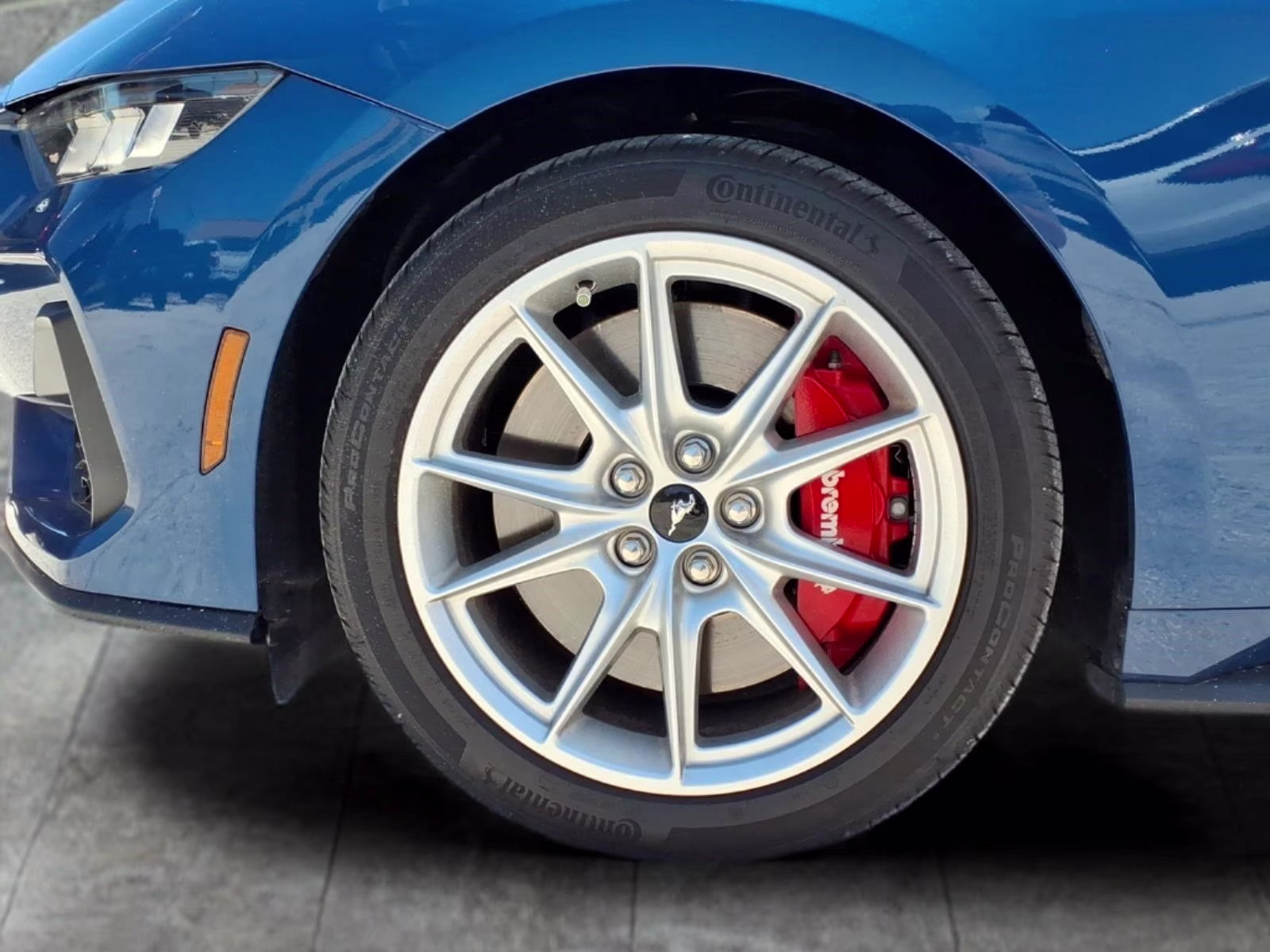 2024 Blue Metallic Ford Mustang GT Premium RWD Coupe