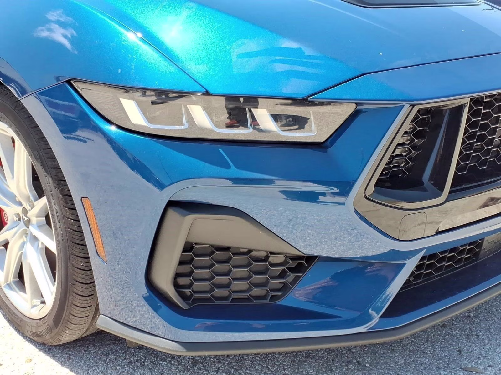2024 Blue Metallic Ford Mustang GT Premium RWD Coupe