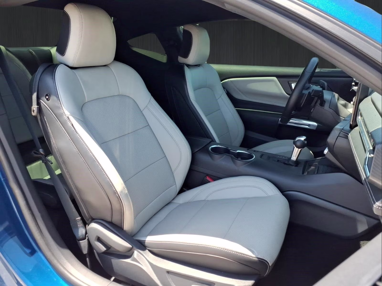 2024 Blue Metallic Ford Mustang GT Premium RWD Coupe