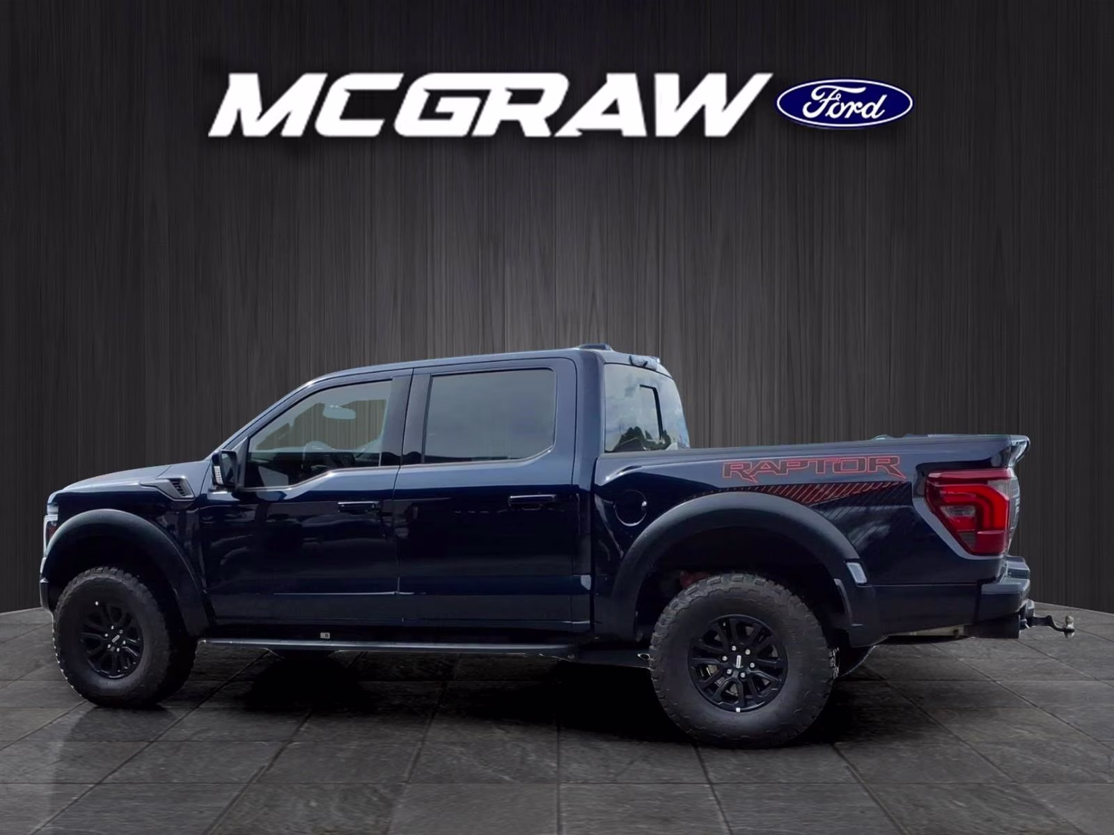 2025 Blue Metallic Ford F-150 Raptor 4X4 Truck