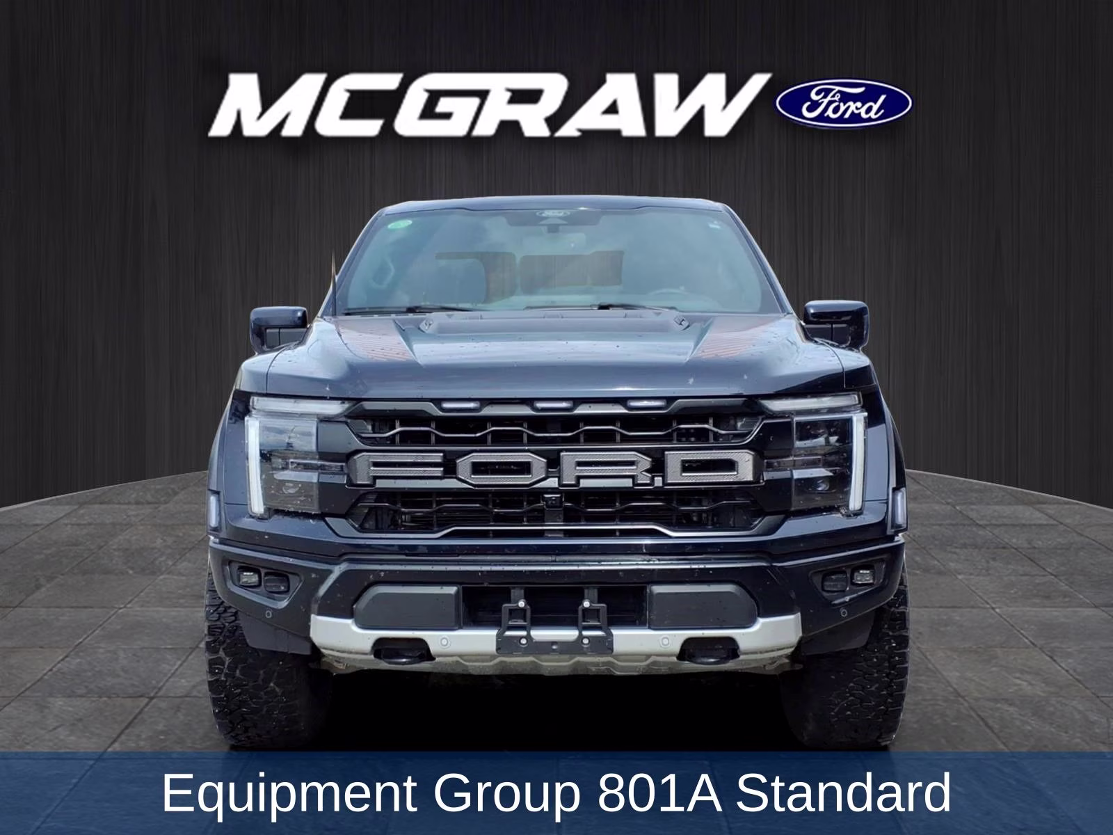 2025 Blue Metallic Ford F-150 Raptor 4X4 Truck