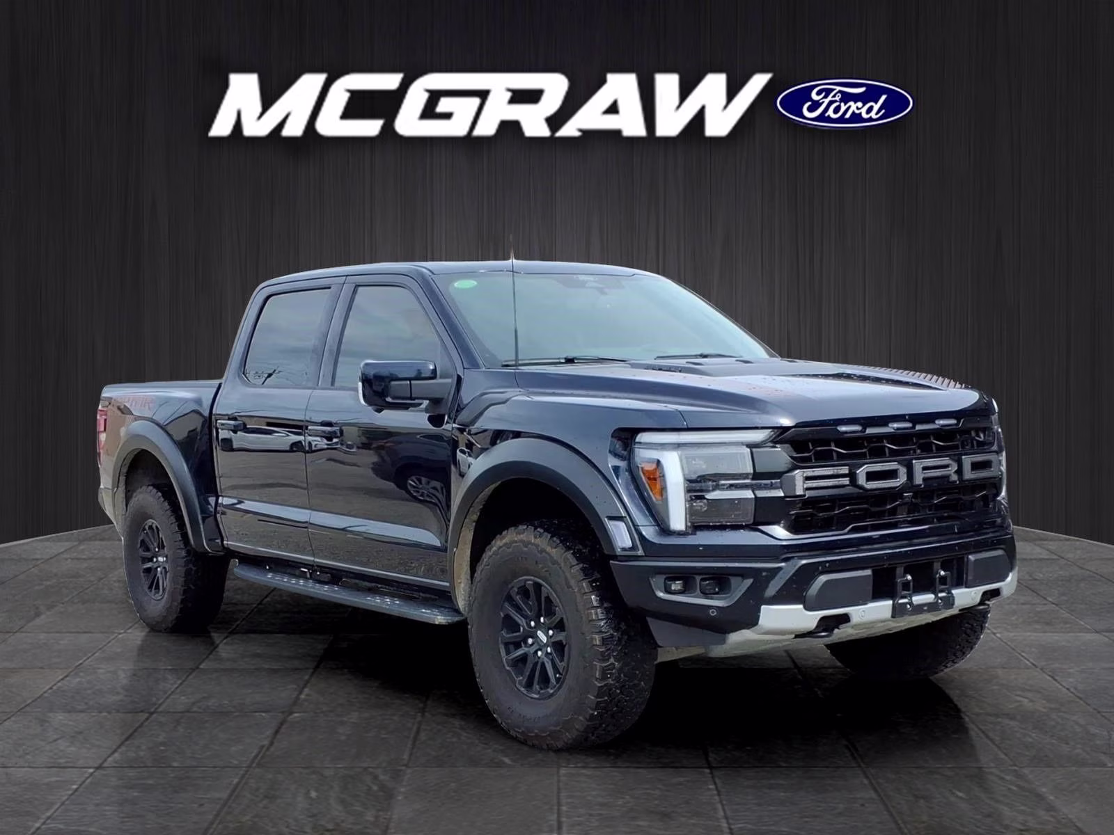 2025 Blue Metallic Ford F-150 Raptor 4X4 Truck